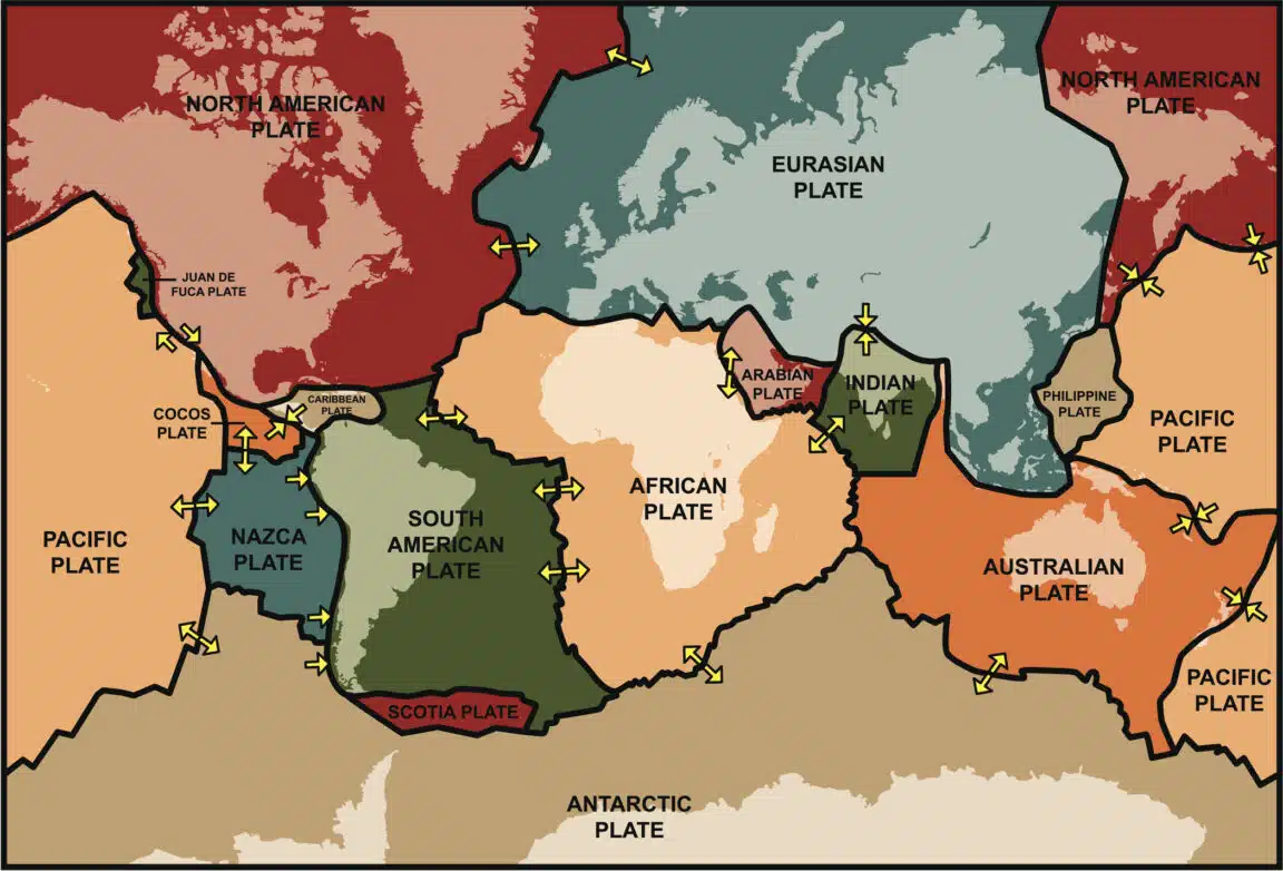 La tectonique des plaques