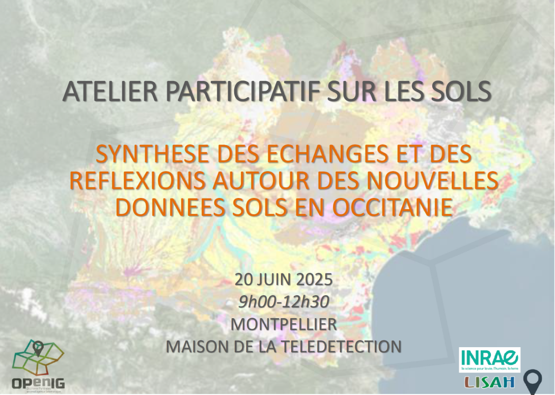 Synthèse des échanges de l'atélier participatif sur les sols du 20 juin 2025